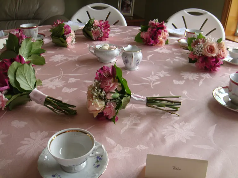 Table with Flowers